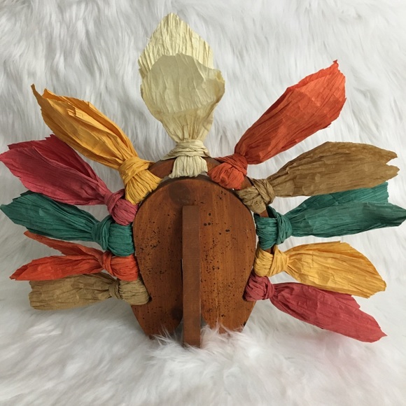 Handcrafted Wood Turkey - Picture 4 of 8